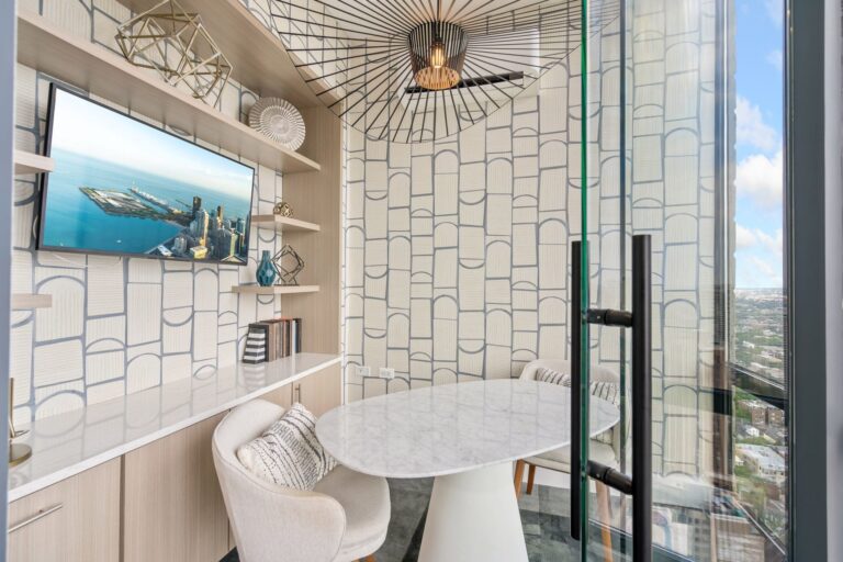 Work-From-Home Luxury: Amenity Spaces at Eugenie Terrace on the Park in Chicago